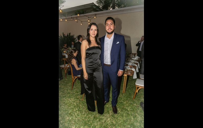Tanya Martínez y Sebastián Gracidas. GENTE BIEN JALISCO/Jorge Soltero