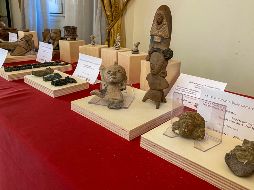 43 piezas de la historia mexicana comienzan el retorno a su origen. EFE/R. Méndez