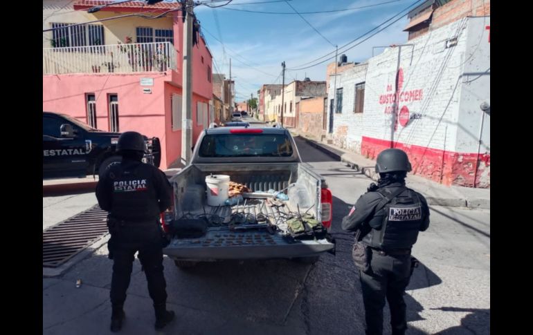 El enfrentamiento se dio entre policías estatales y civiles armados en el municipio de Encarnación de Díaz, Jalisco. ESPECIAL