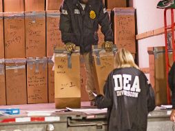 La agencia antidrogas de Estados Unidos da prioridad a la lucha contra el tráfico de fentanilo y metanfetaminas. AFP