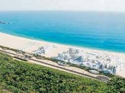 Actualmente ya están proyectados seis de los doce hoteles que formarán el complejo turístico. ESPECIAL