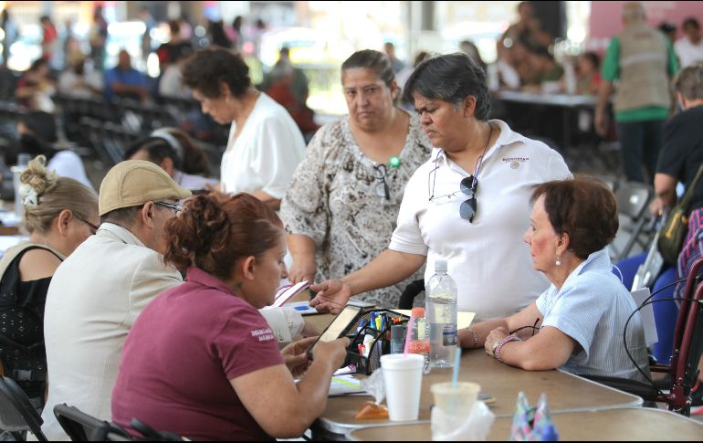 Los adultos mayores que cobran por BBVA podrán acudir sin restricciones de horarios y sin cita de lunes a viernes, en un horario de 10:00 de la mañana a 05:00 de la tarde. EL INFORMADOR/A. Camacho