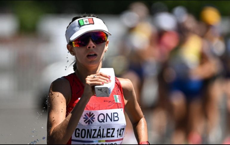 Alegna González logró su boleto luego de participar este fin de semana en los 20 km de la competencia de Marcha en Dudinska 50, celebrada en Eslovaquia. AFP / ARCHIVO