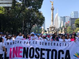 Miles de mexicanos salieron a las calles el pasado 26 de febrero en contra del Plan B y en defensa del INE. SUN