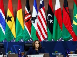 La vicepresidenta Kamala Harris fue anfitriona de varias sesiones durante la cumbre EE.UU.-África, el pasado diciembre en Washington. REUTERS