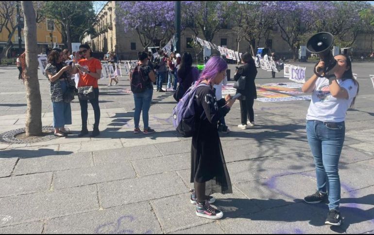 Las activistas exigieron que el Congreso de Jalisco legisle en el tema luego de las reformas aprobadas en el Senado de la República. ESPECIAL