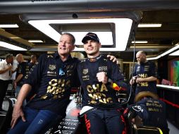 Recientemente, Jos Verstappen causó controversia por la reacción que tuvo ante el triunfo de Checo Pérez en el Gran Premio de Arabia Saudita. AFP / ARCHIVO