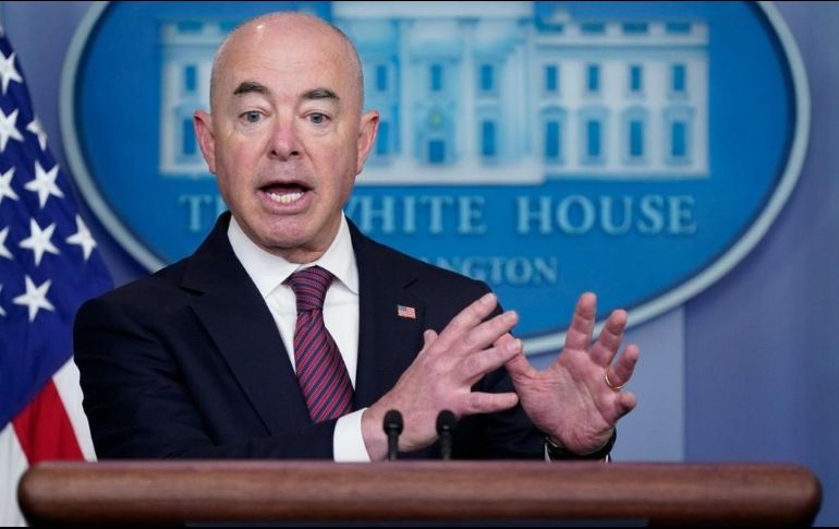 Alejandro Mayorkas, secretario de Seguridad Nacional de los Estados Unidos. AP