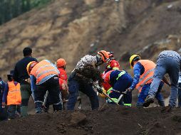 La tarde del martes habían sido hallados otros cinco cuerpos. EFE/J.JÁCOME