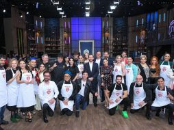 El nuevo elenco de MasterChef. ESPECIAL/TV Azteca
