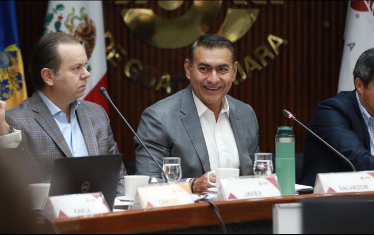 Salvador Zamora expuso sobre los avances y retos de su gestión al frente de Tlajomulco. ESPECIAL