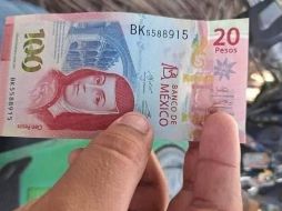 El supuesto billete de 120 pesos ya es tendencia en redes sociales. ESPECIAL
