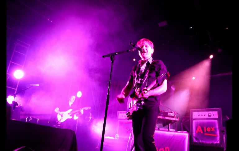 La banda británica de indie rock, Franz Ferdinand, se presentó con gran éxito en el Guanamor Teatro Studio la noche del miércoles, donde convocó a dos mil 600 personas. EL INFORMADOR / A. Navarro