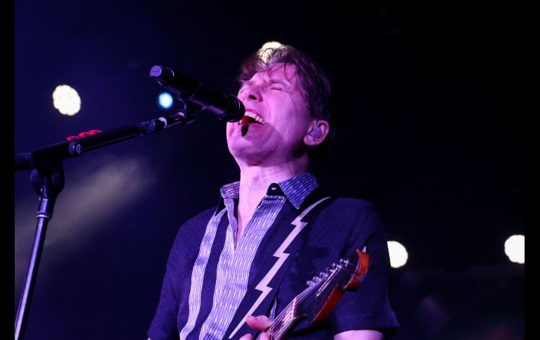 La banda británica de indie rock, Franz Ferdinand, se presentó con gran éxito en el Guanamor Teatro Studio la noche del miércoles, donde convocó a dos mil 600 personas. EL INFORMADOR / A. Navarro