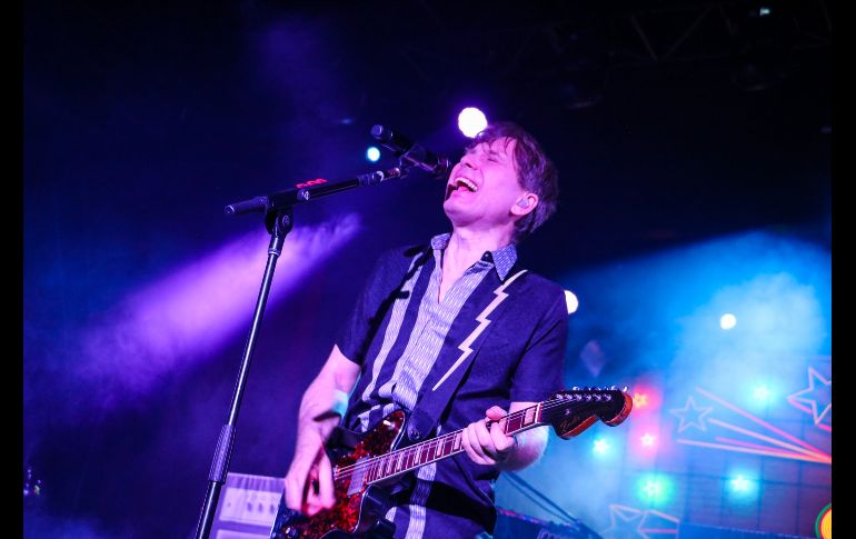 La banda británica de indie rock, Franz Ferdinand, se presentó con gran éxito en el Guanamor Teatro Studio la noche del miércoles, donde convocó a dos mil 600 personas. EL INFORMADOR / A. Navarro