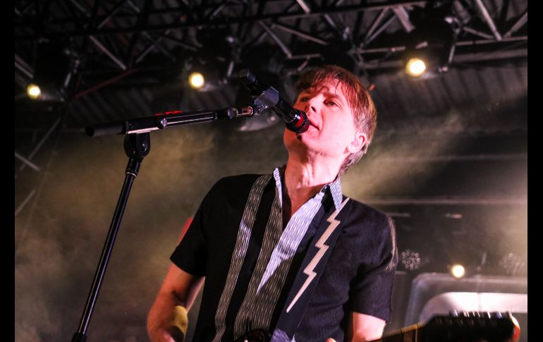 La banda británica de indie rock, Franz Ferdinand, se presentó con gran éxito en el Guanamor Teatro Studio la noche del miércoles, donde convocó a dos mil 600 personas. EL INFORMADOR / A. Navarro