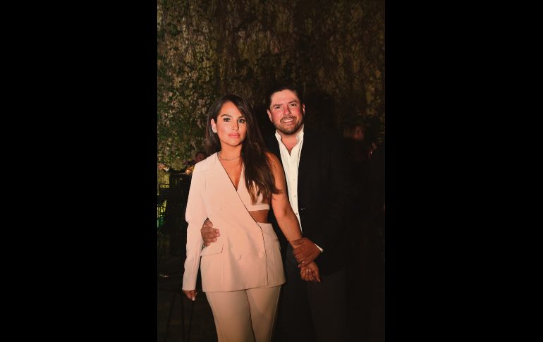 Mónica Ochoa y Fabricio Aceves. GENTE BIEN JALISCO/Tony Martínez