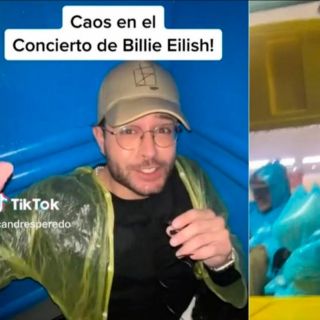 Joven se encerró por más de dos horas en un baño portátil esperando a Billie Eilish