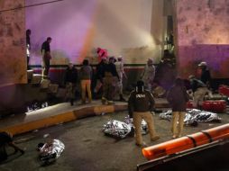 Entre los detenidos hay tres funcionarios del INM, dos guardias de seguridad privada y el que inició el incendio. ESPECIAL