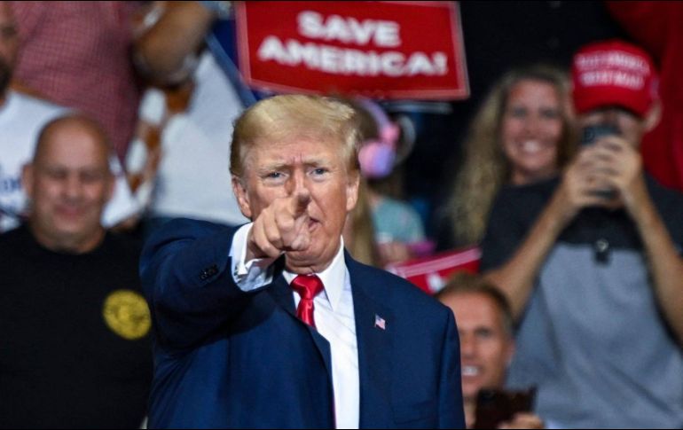 Donald Trump denunció 