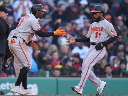  Adley Rutschman se convirtió en el primer catcher en la historia con cinco hits en el juego inaugural. AP/ Charles Krupa