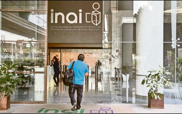 A partir de hoy, el Inai sólo cuenta con cuatro de los siete integrantes del Pleno. EL UNIVERSAL