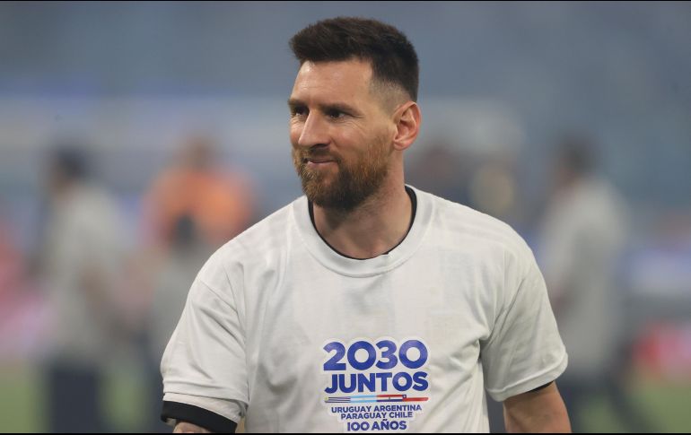 Lionel Messi finaliza su contrato con el PSG el 30 de junio y aún no lo han renovado. EFE