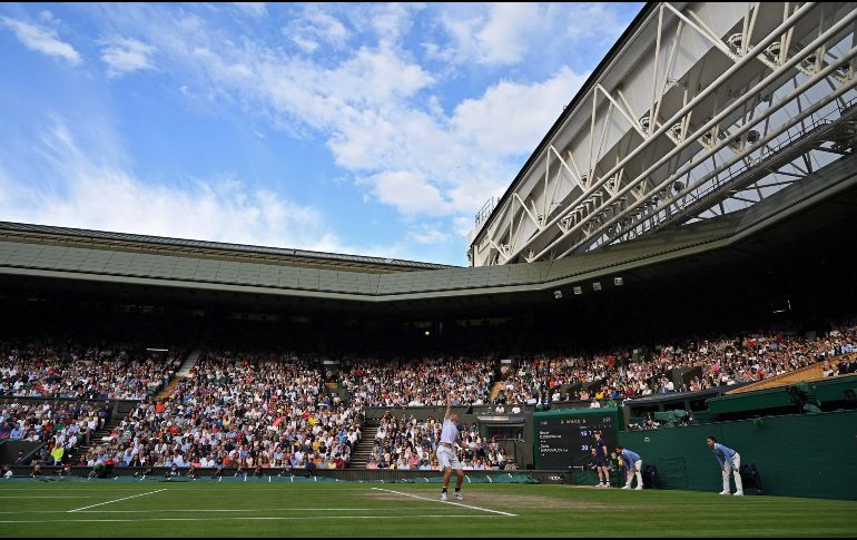 El tercer Grand Slam del año vetó en 2022 la entrada de estos jugadores por la invasión de Ucrania, lo que derivó en que la ATP y la WTA no repartieran puntos durante el campeonato. AFP / ARCHIVO