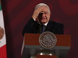 Está bien así 'Ni un voto a los corruptos', declaró Obrador. SUN/C. MEJÍA