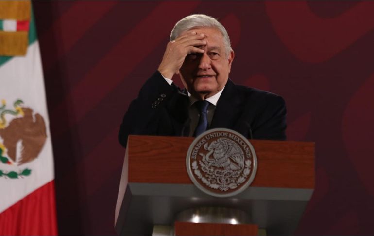 Está bien así 'Ni un voto a los corruptos', declaró Obrador. SUN/C. MEJÍA