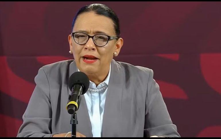Rosa Icela Rodríguez, secretaria de Seguridad y Protección Ciudadana. SUN