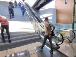 De acuerdo con el último reporte producido en marzo de este año, en toda la L3 sólo se encuentran en funcionamiento 114 escaleras eléctricas de 139 y 64 elevadores de los 72 disponibles. EL INFORMADOR / A. Camacho