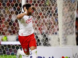 Alexis Vega dio ventaja momentánea al Rebaño, más tarde Atlas empató para dejar el marcador 3-3. EL INFORMADOR/C. Zepeda