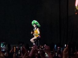 Billie le cantó a 13 mil 500 personas que estaban ansiosas por verla en vivo luego de que la gira también se había pospuesto por la pandemia. EL INFORMADOR / K. Esparza