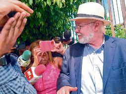 Trinidad Padilla, hermano de Raúl, dio los pormenores del caso. EL INFORMADOR/ C. Zepeda