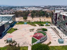 El Centro Cultural Universitario, en este espacio se encuentran teatros, una biblioteca, cines y un foro al aire libre. CORTESÍA