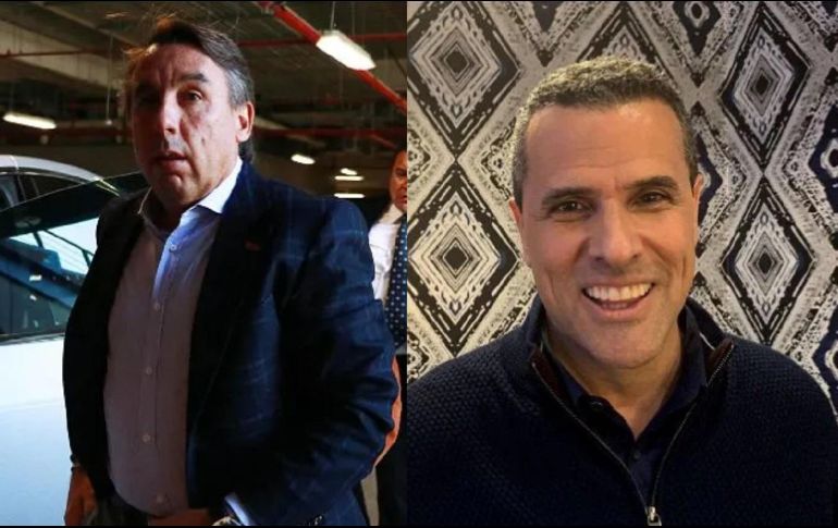 Regil (der) recordó que cuando habló con Azcárraga (izq), este se portó muy comprensivo y le dio la oportunidad de trabajar sin exclusividad. ESPECIAL