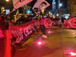 Como ya es costumbre la Fiel se hizo presente para alentar a su equipo. ESPECIAL/Atlas FC