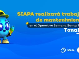 El Siapa realizará un megacorte de agua en esta Semana Santa 2023. ESPECIAL