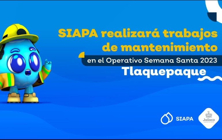 El Siapa realizará un megacorte de agua en esta Semana Santa 2023. ESPECIAL