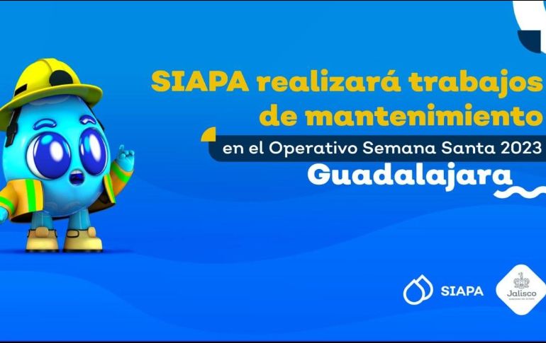 El Siapa realizará un megacorte de agua en esta Semana Santa 2023. ESPECIAL