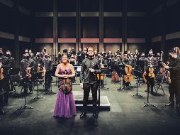 Para el nuevo sencillo, Juan Pablo Contreras dirigió a la Orquesta Latino Mexicana. CORTESÍA