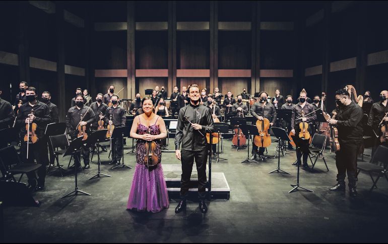 Para el nuevo sencillo, Juan Pablo Contreras dirigió a la Orquesta Latino Mexicana. CORTESÍA