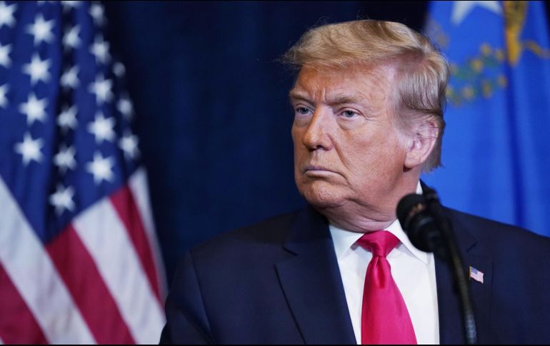 Trump se convertirá en el primer expresidente que enfrenta cargos penales; se espera que sea puesto en libertad porque los cargos en su contra no requieren fijar una fianza. AP/Archivo