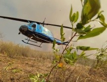 En el incendio del Cerro del Tepopote, cercano al poblado de La Venta del Astillero y Nextipac en Zapopan, participaron 81 brigadistas para su contención. ESPECIAL