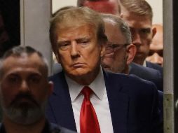 La Casa Blanca ha intentado mantenerse en un segundo plano y ha evitado hacer grandes pronunciamientos sobre el caso Trump. EFE / J. Lane