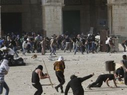 Entre los disturbios presentados fueron detenidos un aproximado de 400 palestinos. AP