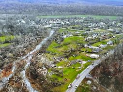 Unos 85 millones de personas permanecen en alerta por un sistema de tormentas que se desplaza hacia el centro de Estados Unidos. AP/Missouri State Highway Patrol