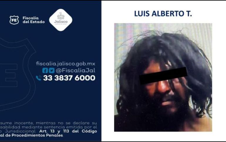 Luis Alberto “T” fue identificado como el probable responsable de ocasionar un incendio forestal de 450 hectáreas en el Cerro Viejo. ESPECIAL