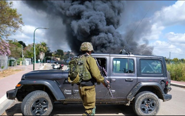 El lanzamiento de una treintena de cohetes representa el mayor ataque desde Líbano desde la guerra de 2006, AP/F. AMUN